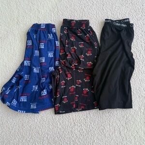 Calvin Klein and Sports Team PJ Bundle